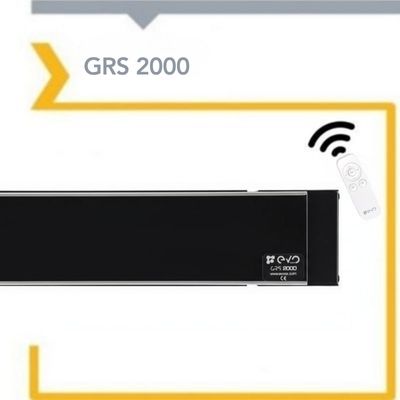 Evo GRS 2000 Dış Mekan İnfrared Isıtıcı (Kumandalı ve Camlı )