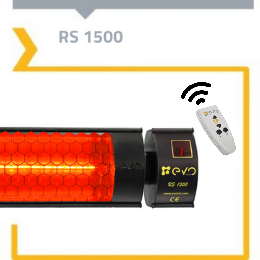 Evo RS 1500 İnfrared Isıtıcı (Kumandalı)